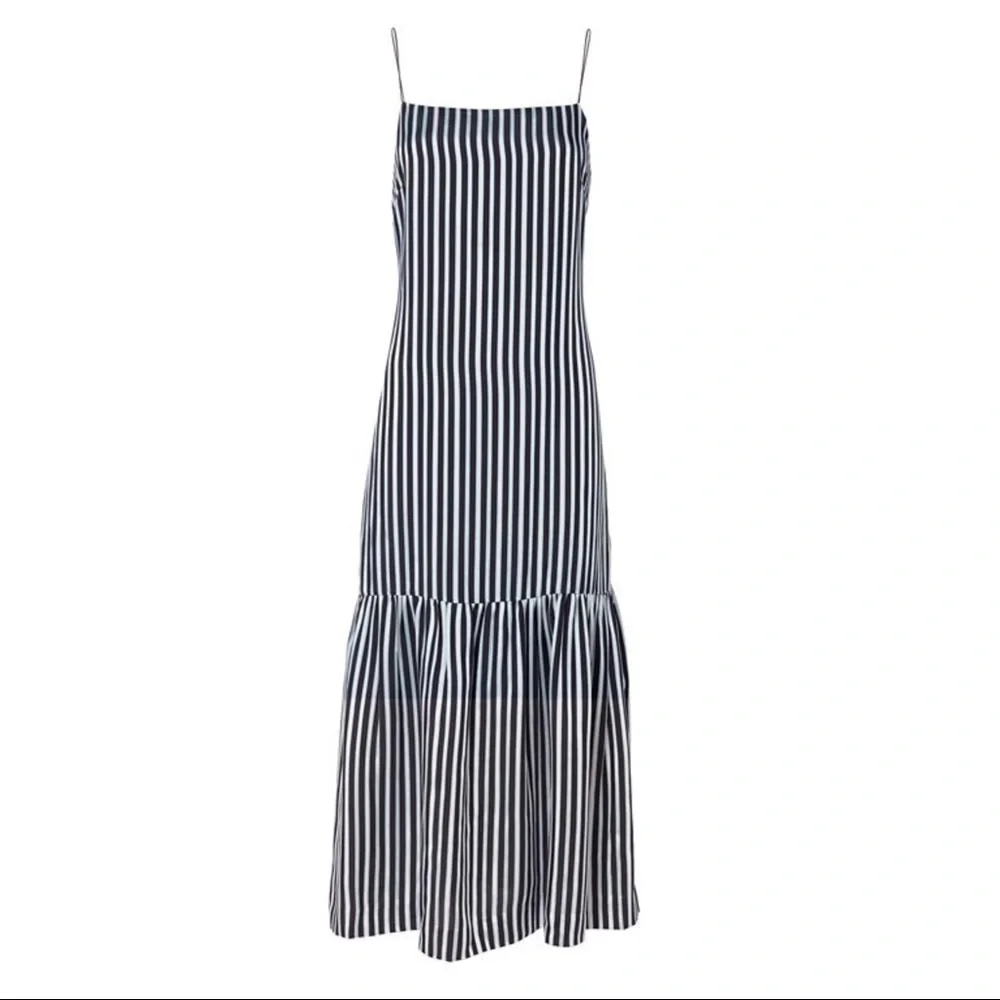Elizabeth & James Navy combo, Jewel. Midi dress - Picture 2 of 16